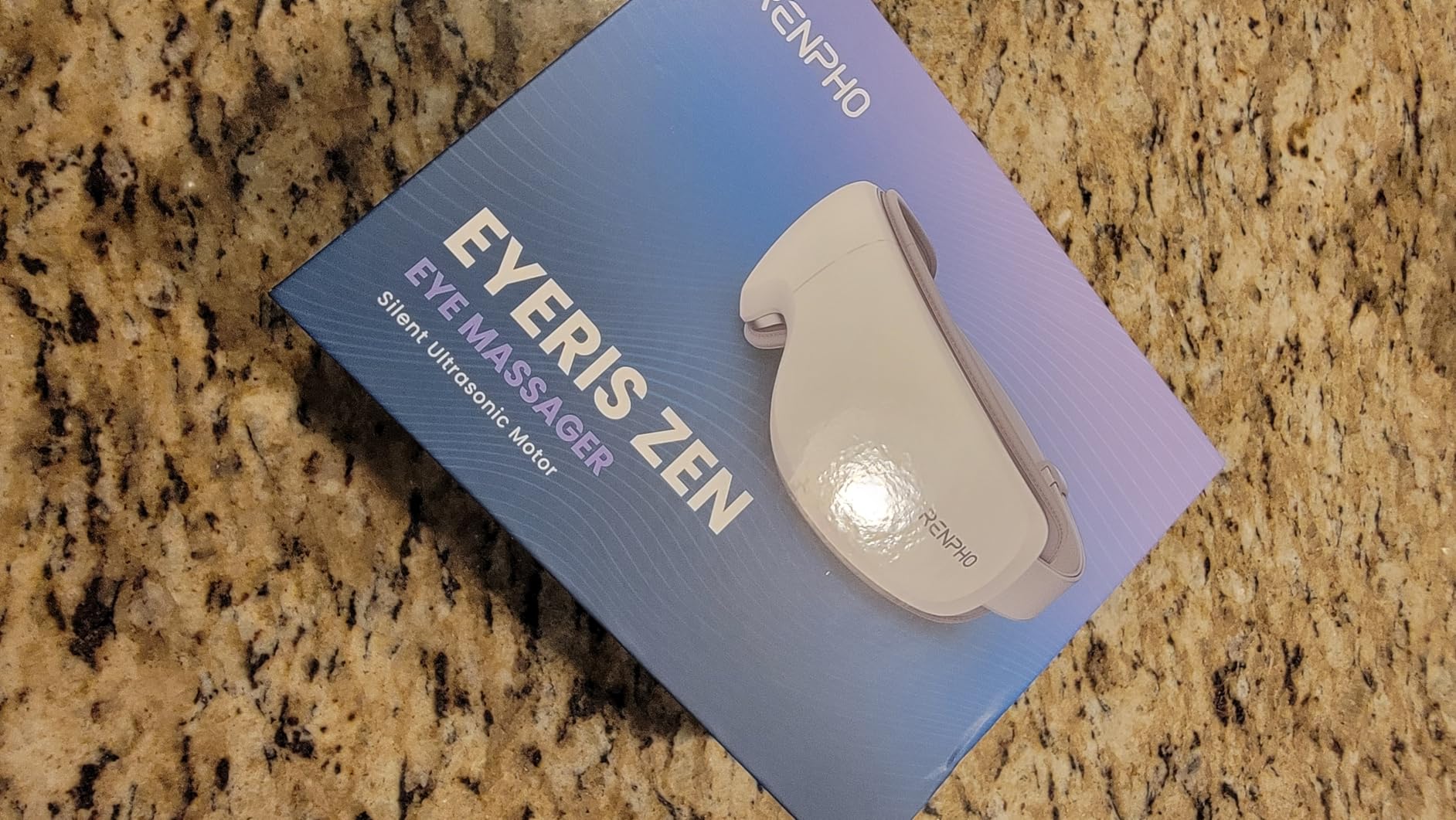 Eyeris Zen Ultra-Quiet Eye Massager, Lightweight Heated Eye Sleep Mask customer photo 1