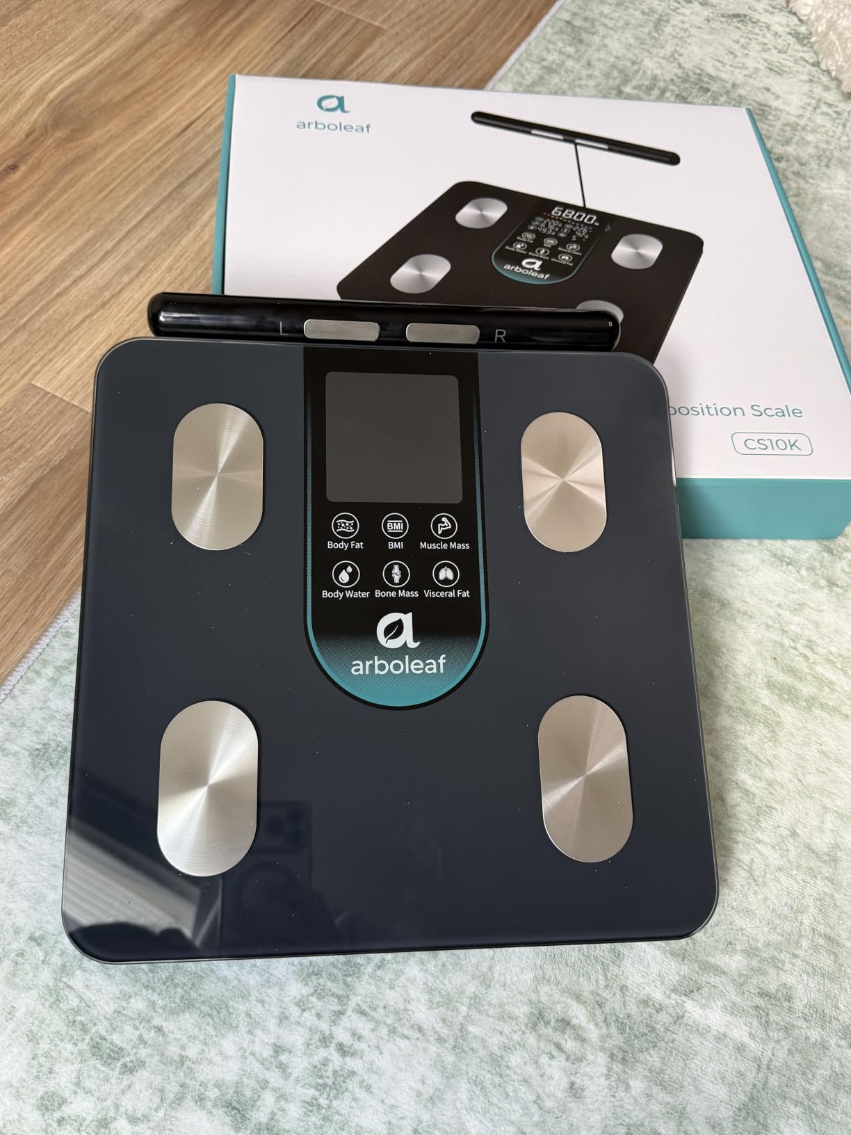 arboleaf Smart Scale for Body Weight, Dual-Frequency 8-Electrode BIA customer photo 2