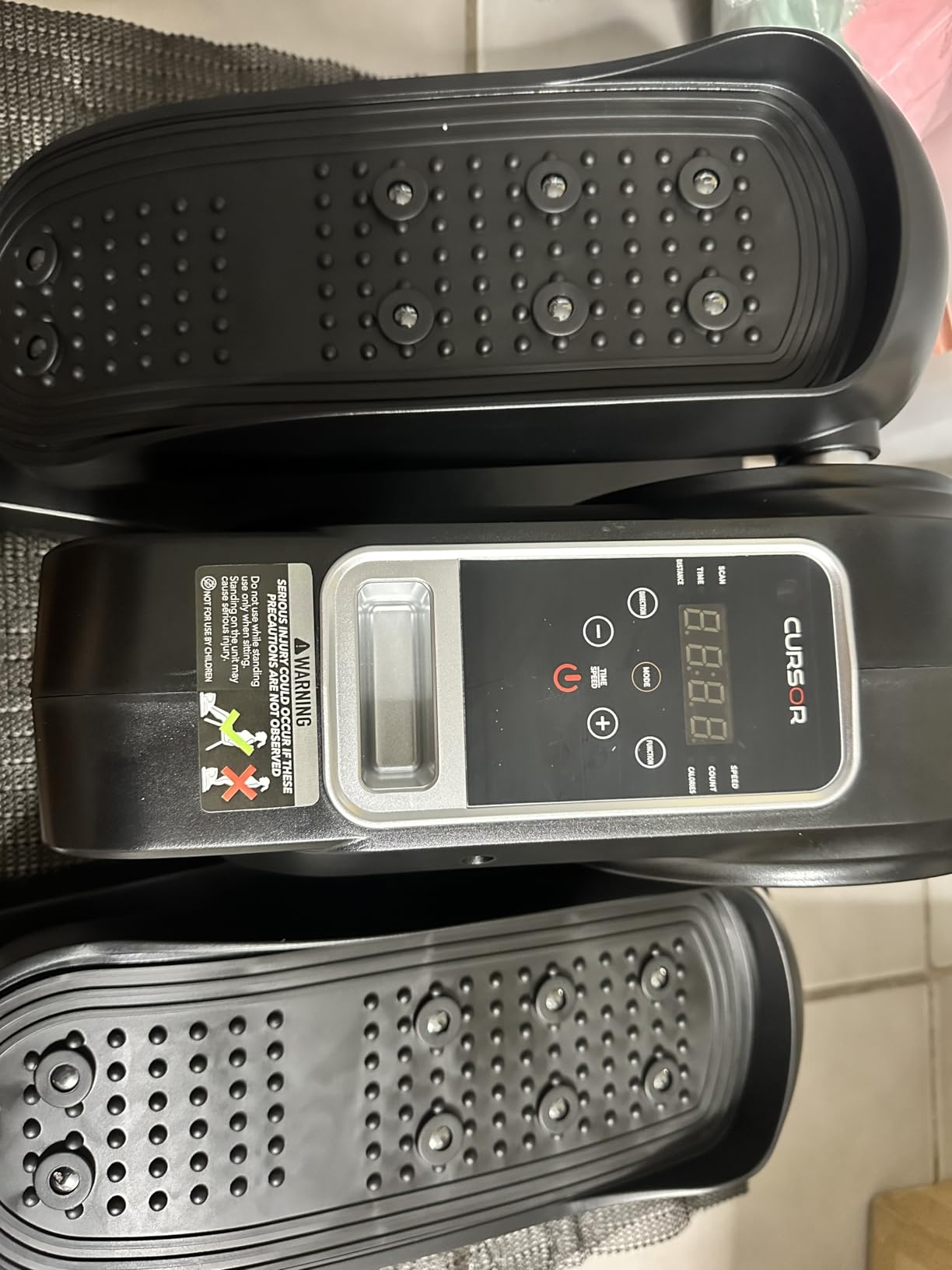 Under Desk Elliptical Machine Seated Pedal Exerciser customer photo 2