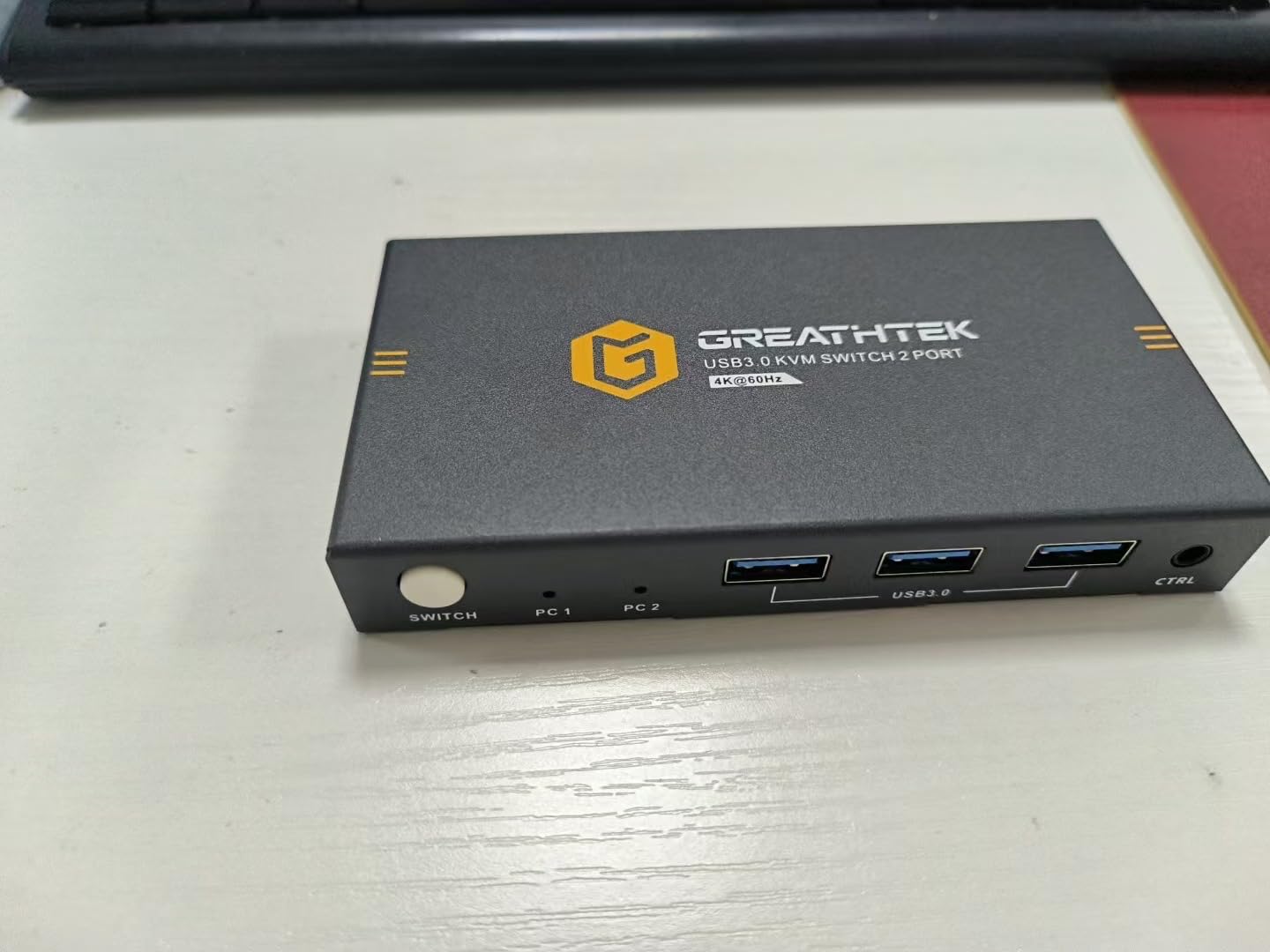 GREATHTEK 8K@60Hz HDMI KVM Switch 2 Monitors 2 Computers customer photo 1
