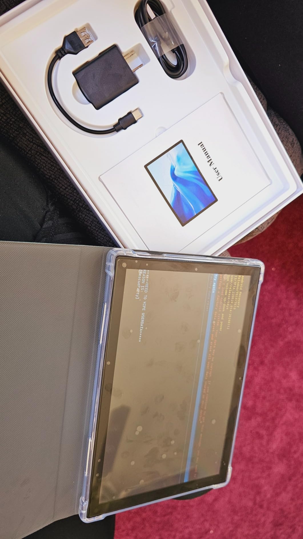Android 16 Tablet with Keyboard - 10 inch Tablet with 26GB+256GB+2TB Expand customer photo 1