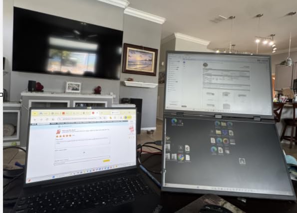 COOLHOOD 18.5 Inch FHD USB-C HDMI 120Hz Portable Monitor customer photo 1