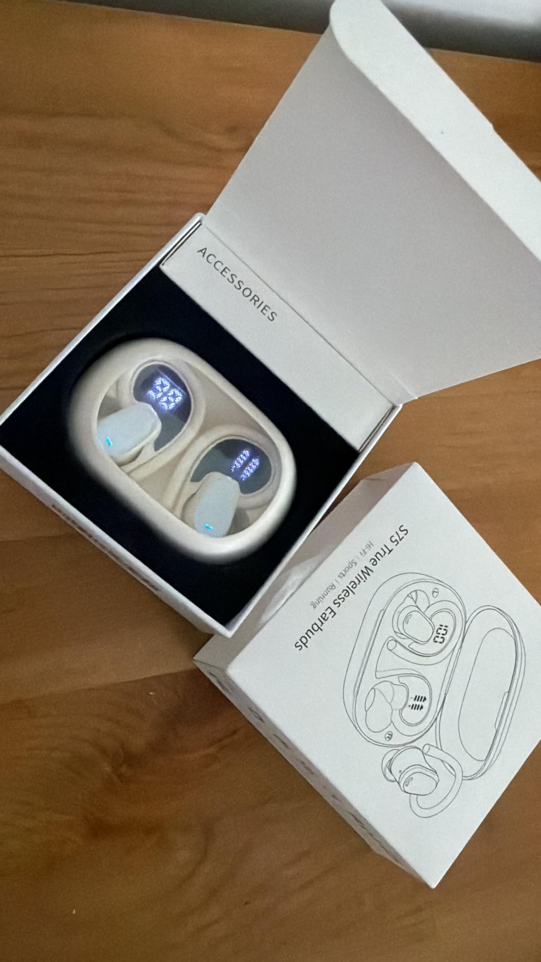 Wireless Earbuds Bluetooth 5.4, 50H Playtime Sport Earphones with Earhooks customer photo 2
