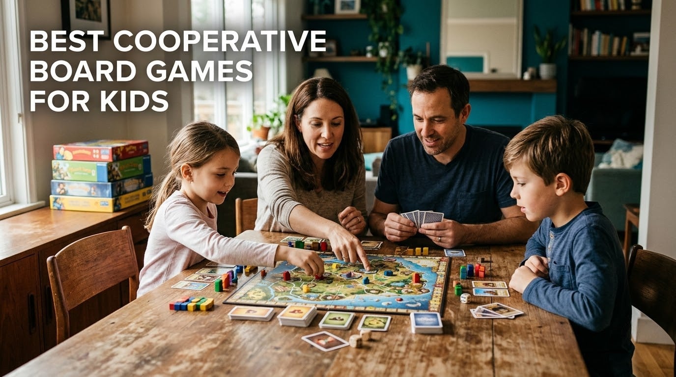 best cooperative board games for kids