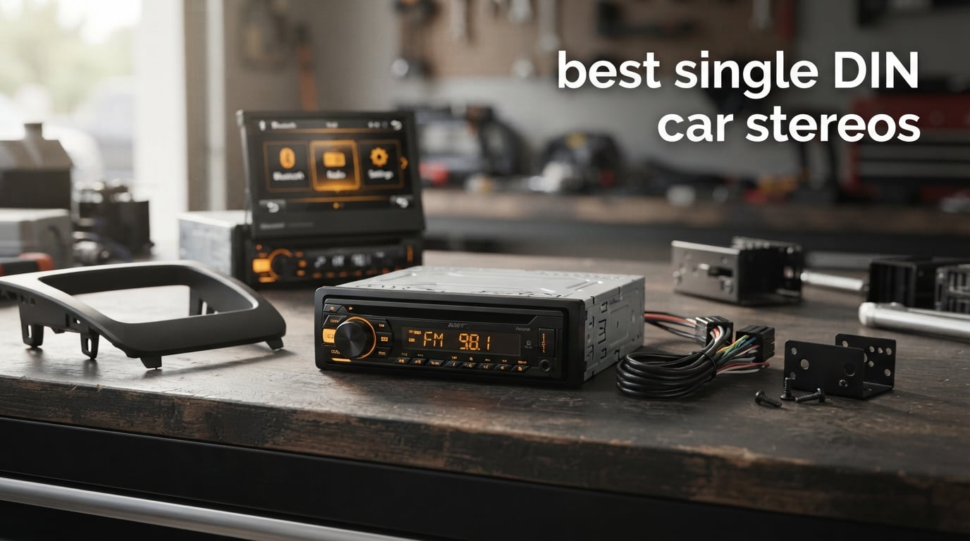 best single DIN car stereos
