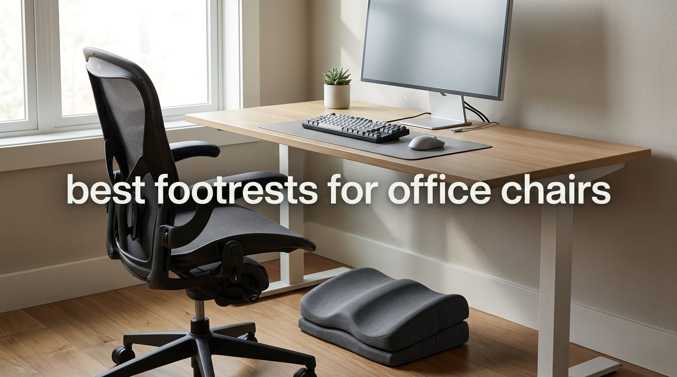 best footrests for office chairs