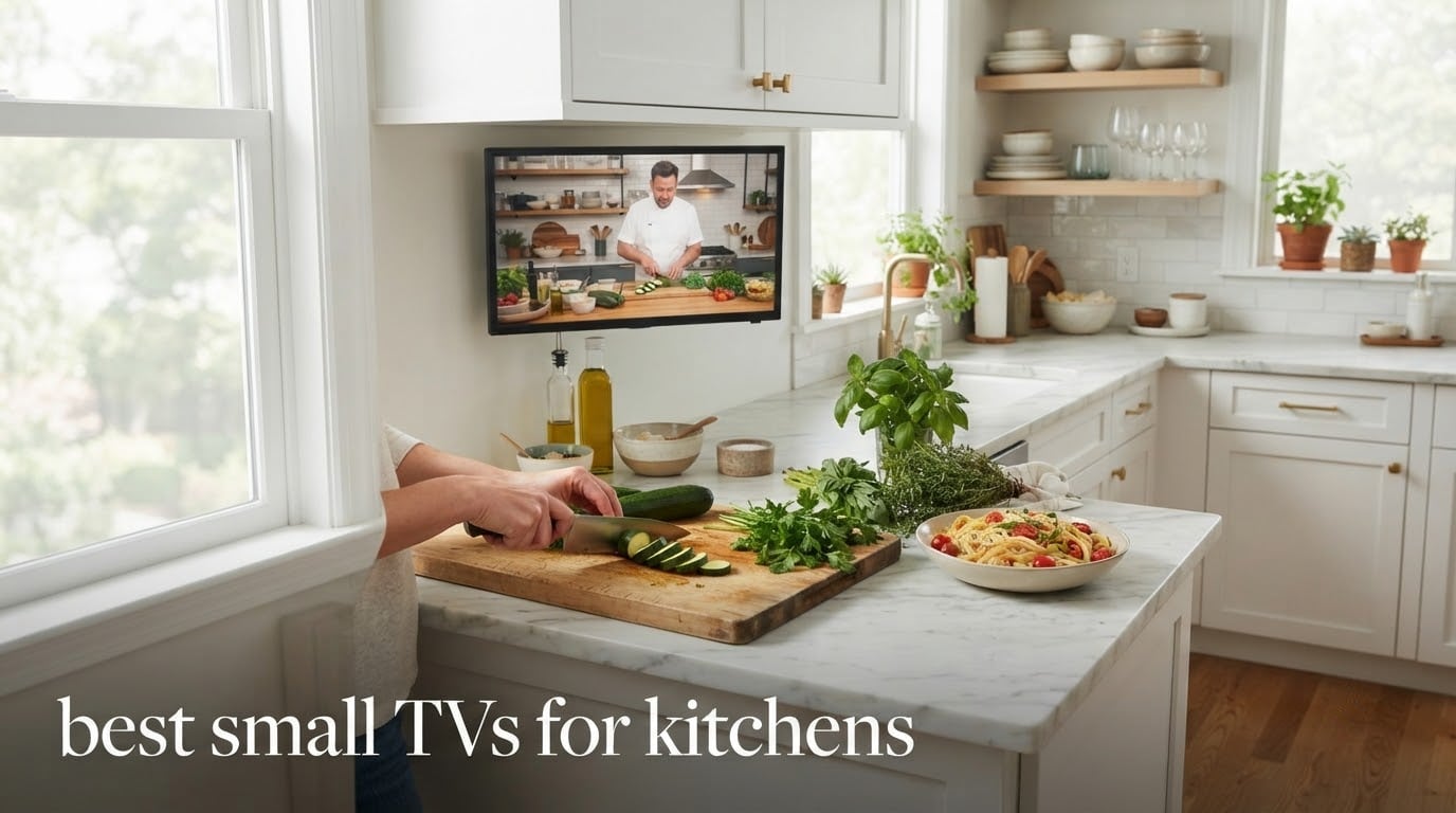 best small TVs for kitchens