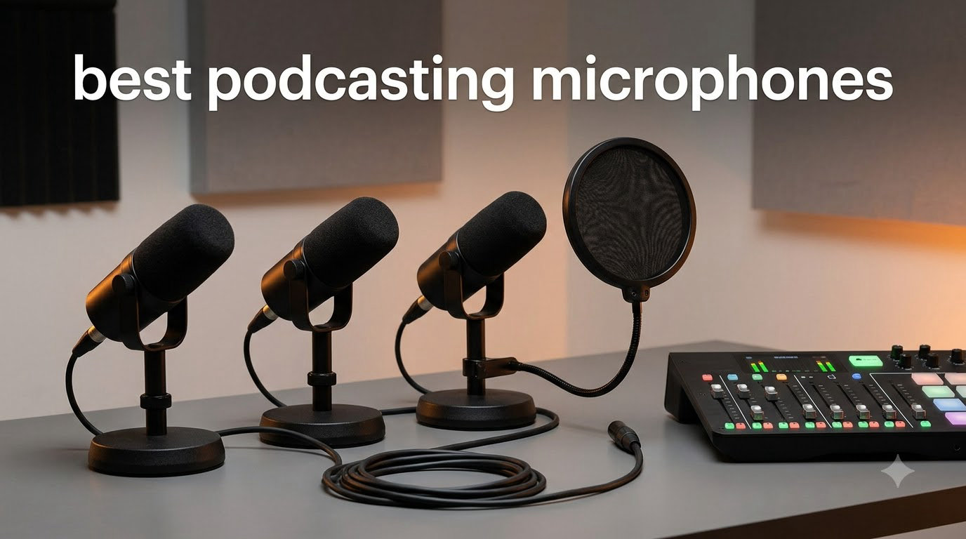 best podcasting microphones