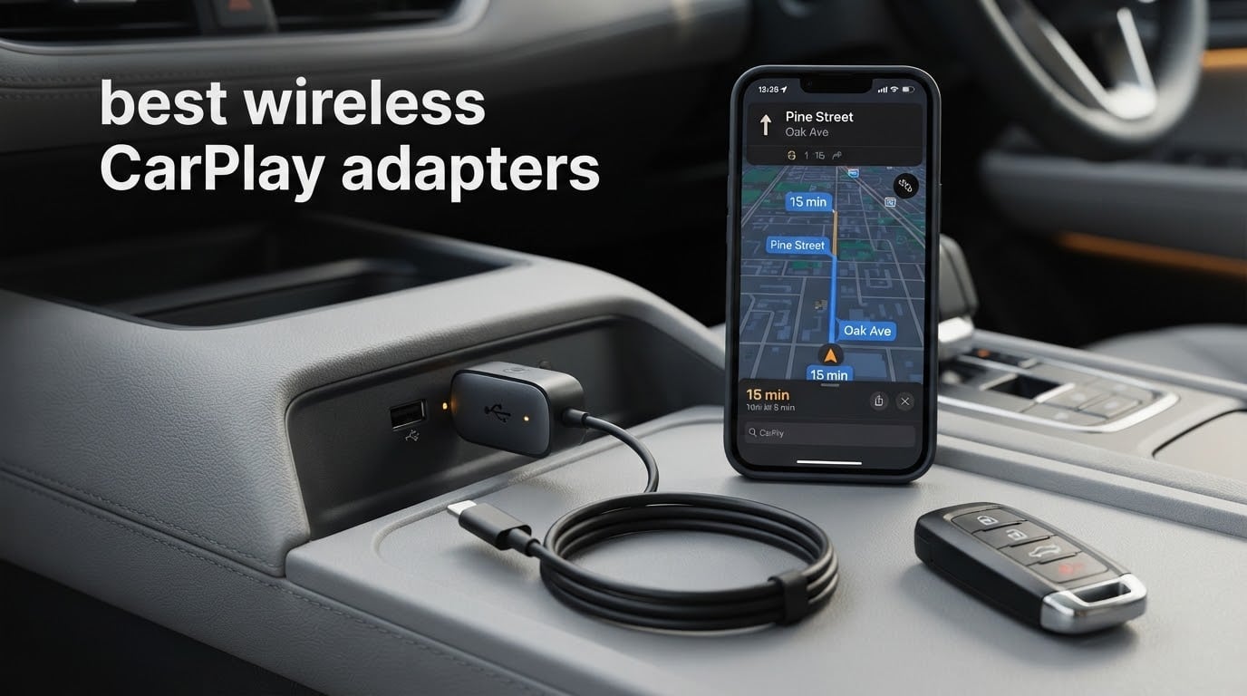 best wireless CarPlay adapters