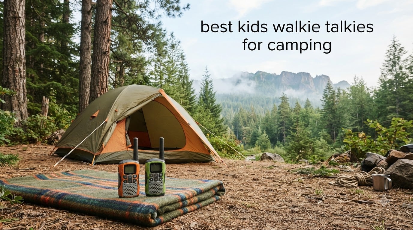 best kids walkie talkies for camping