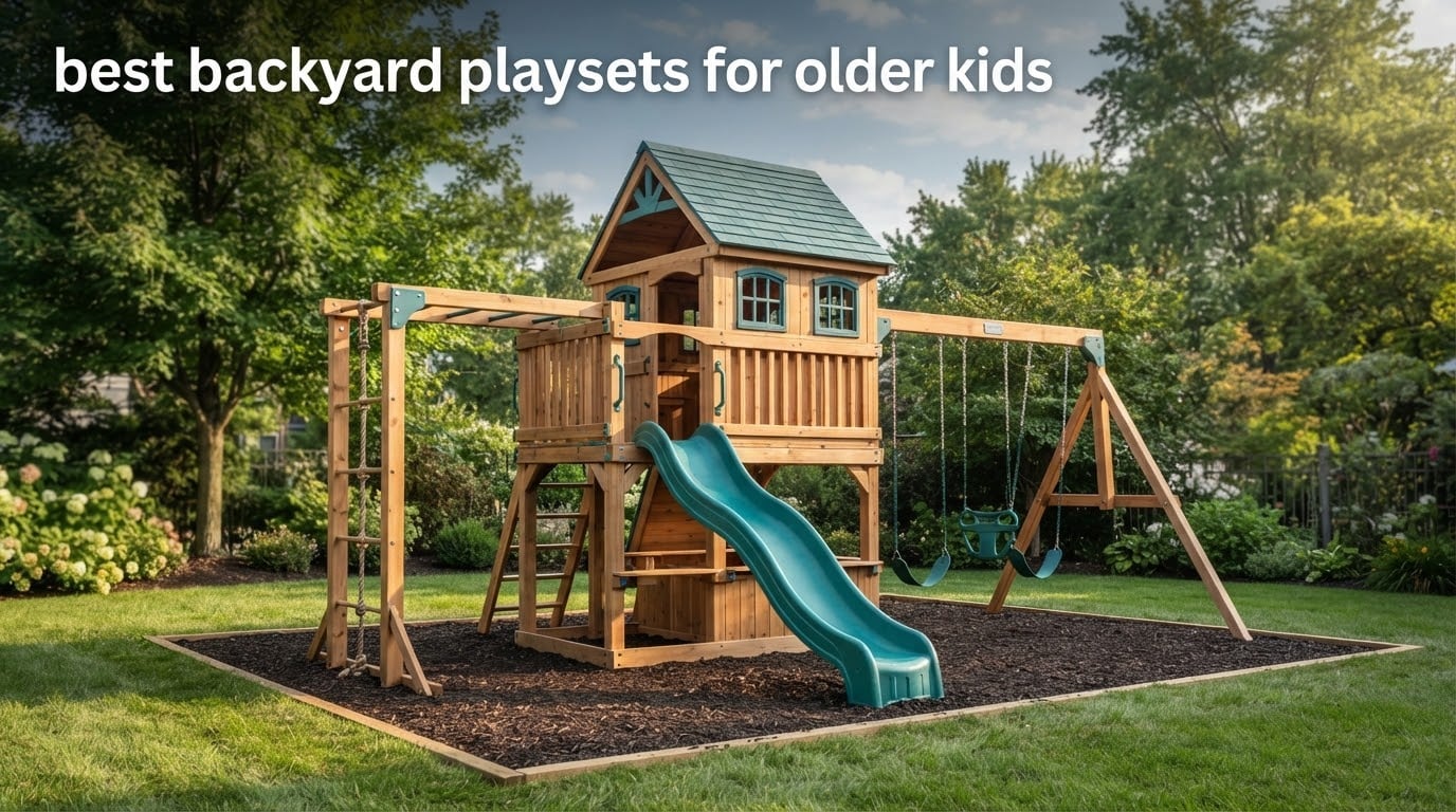 best backyard playsets for older kids