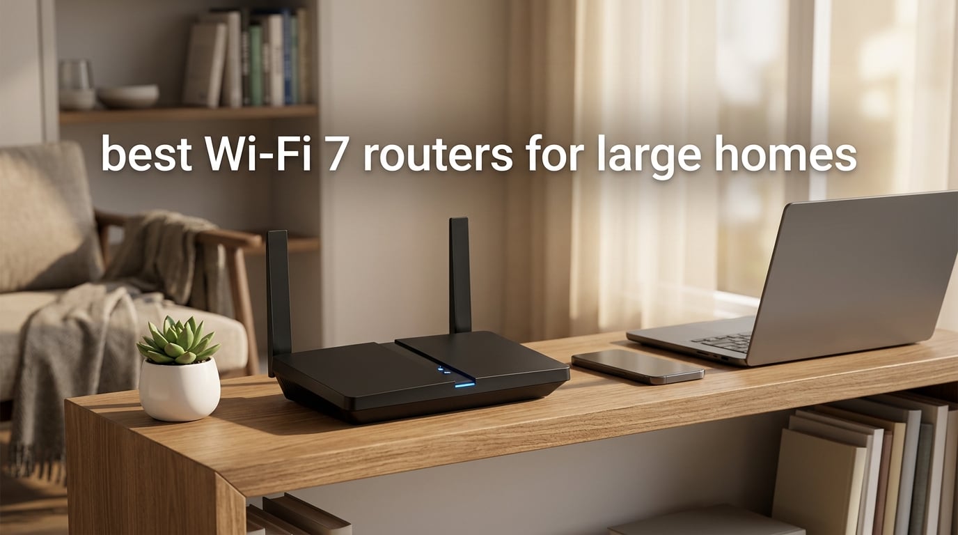 best Wi-Fi 7 routers for large homes