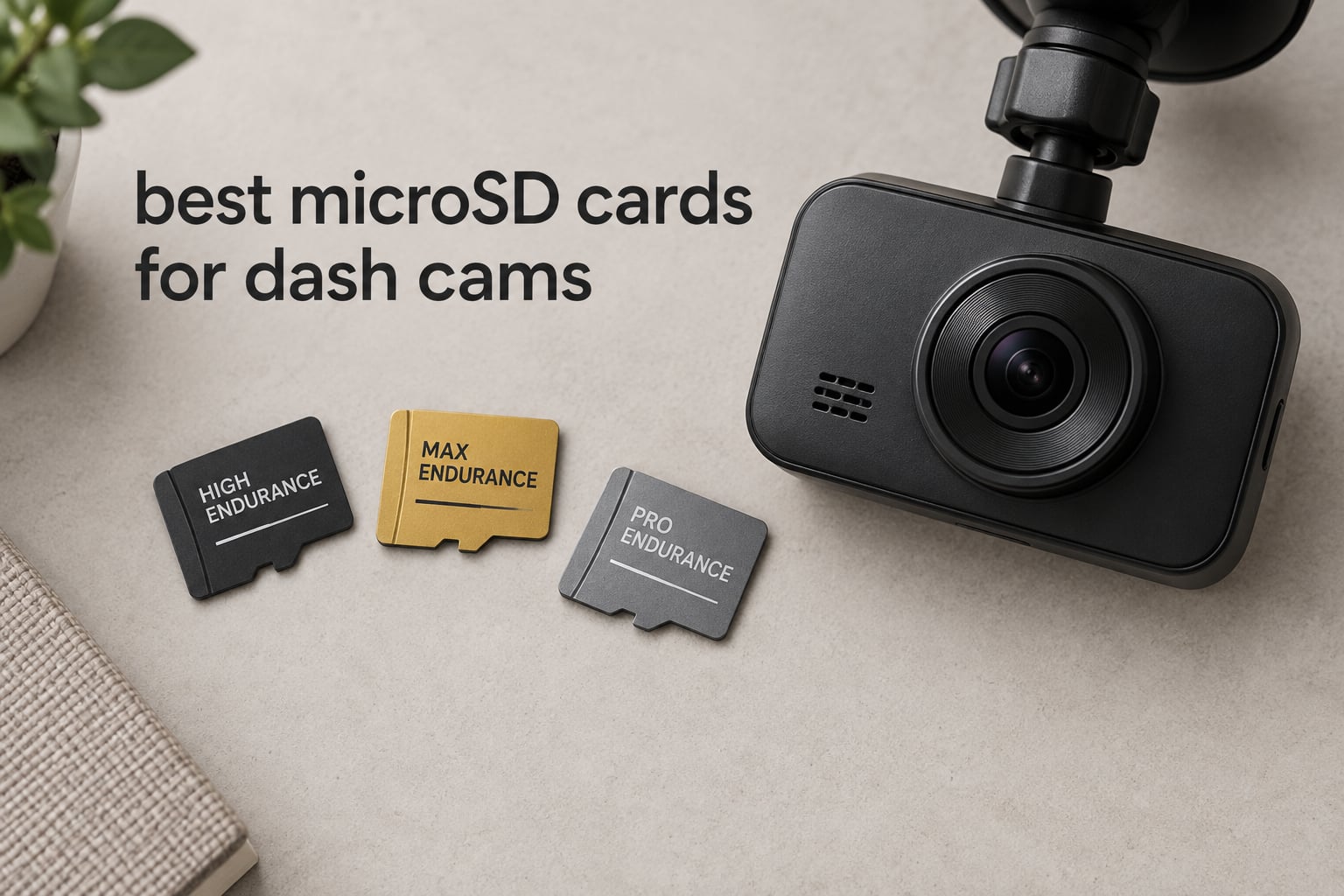 best microSD cards for dash cams