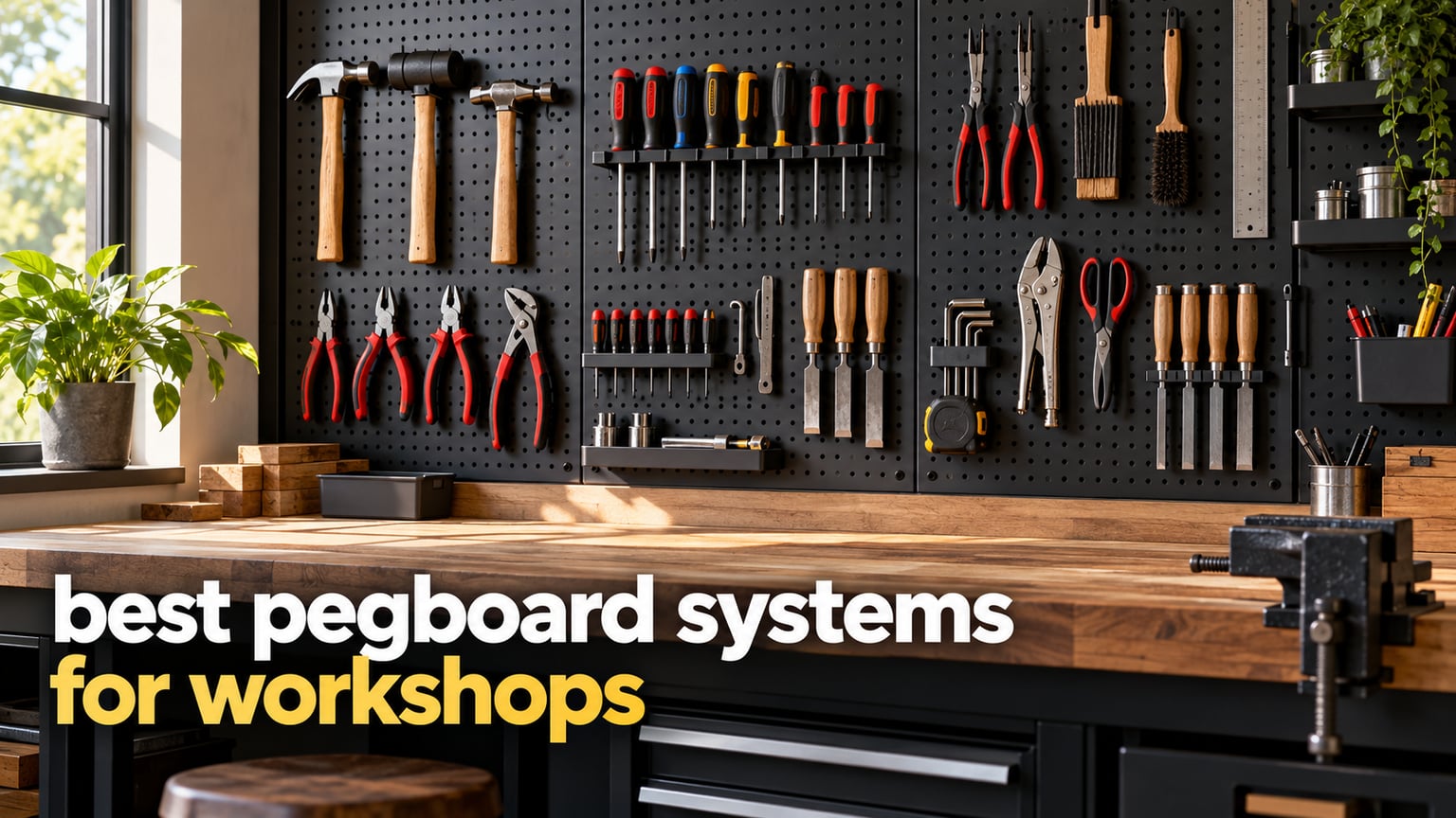 best pegboard systems for workshops