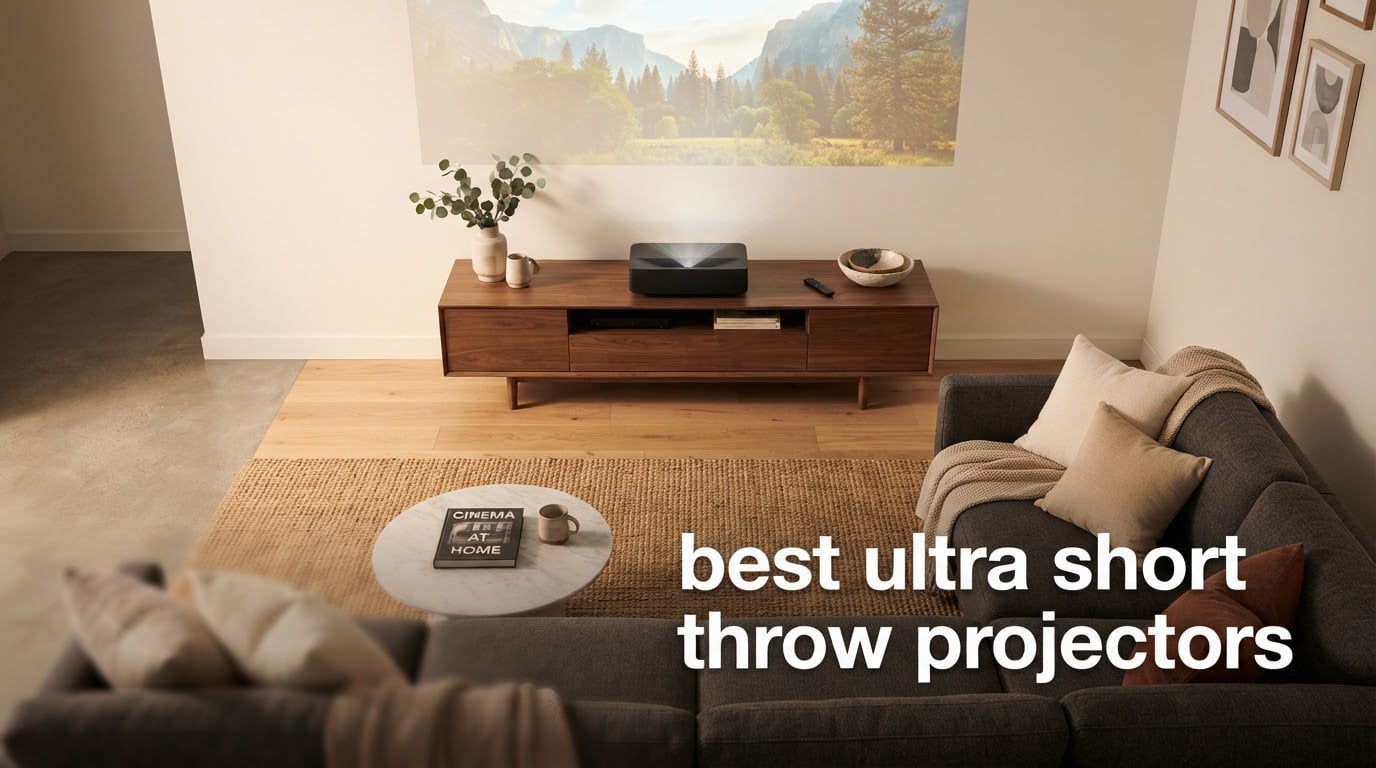 best ultra short throw projectors