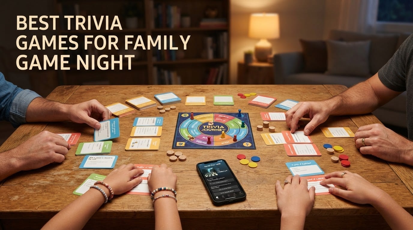 best trivia games for family game night