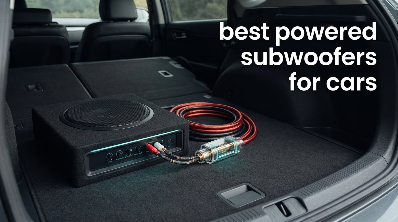 best powered subwoofers for cars