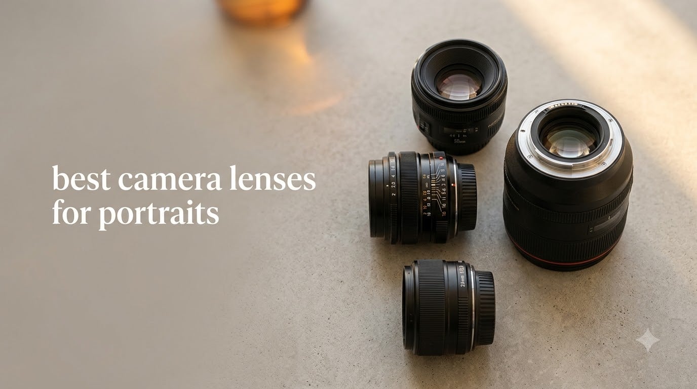 best camera lenses for portraits