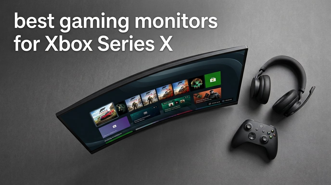 best gaming monitors for Xbox Series X