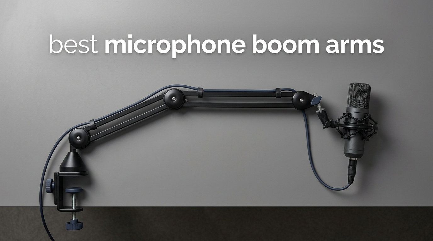 best microphone boom arms