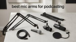 best mic arms for podcasting