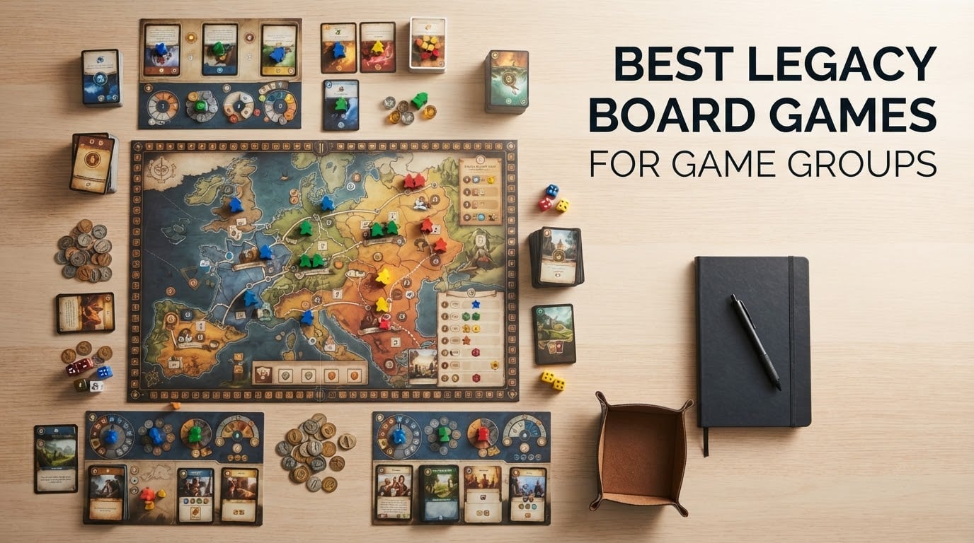 best legacy board games for game groups