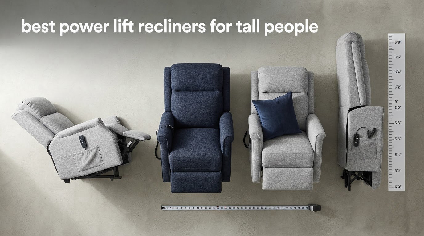 best power lift recliners for tall people