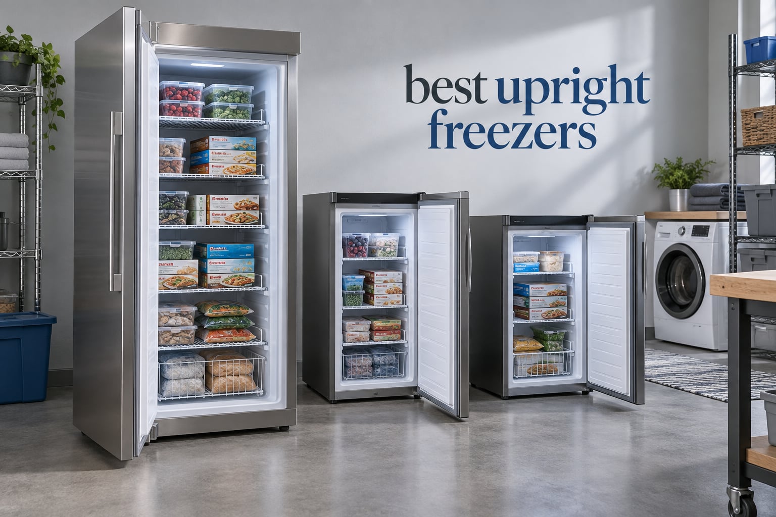 best upright freezers