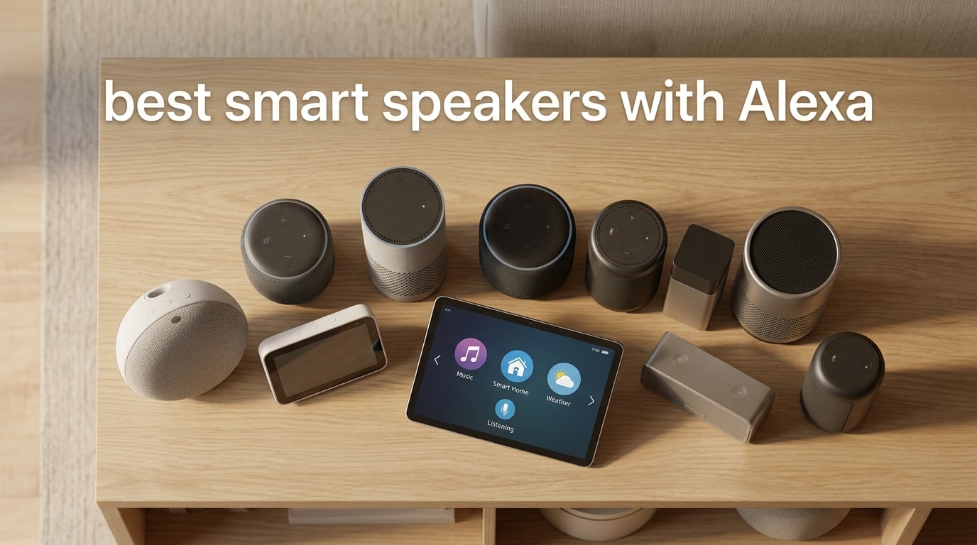 best smart speakers with Alexa