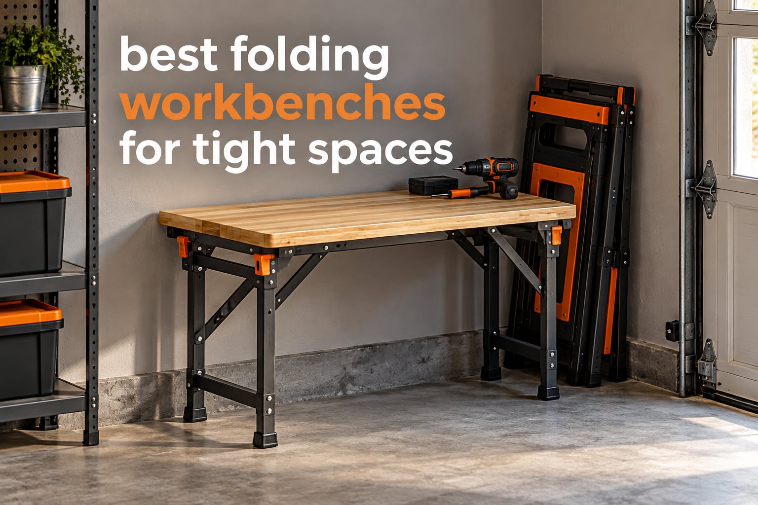 best folding workbenches for tight spaces
