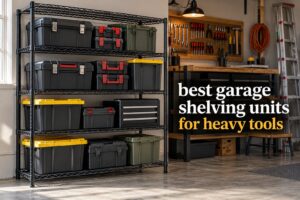 best garage shelving units for heavy tools