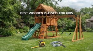 best wooden playsets for kids