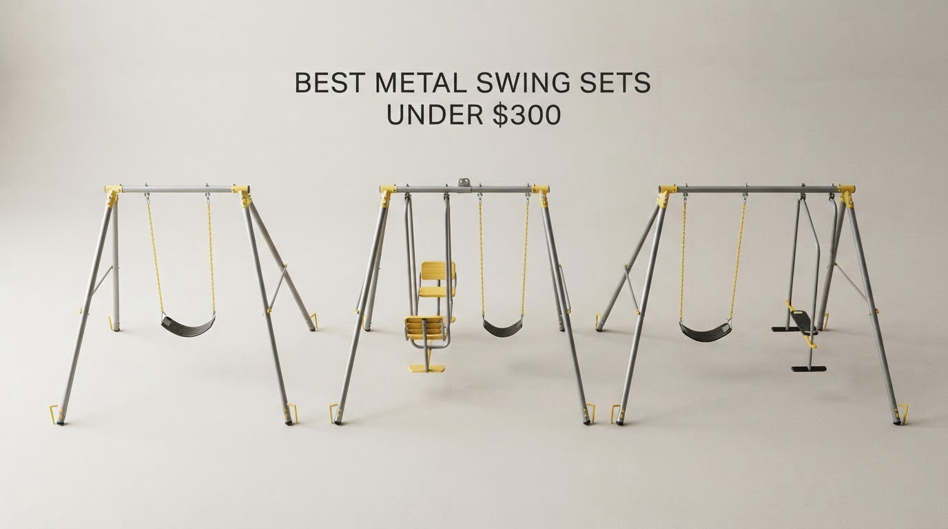 best metal swing sets under $300
