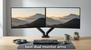 best dual monitor arms