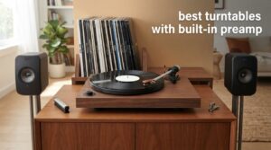 best turntables with built-in preamp