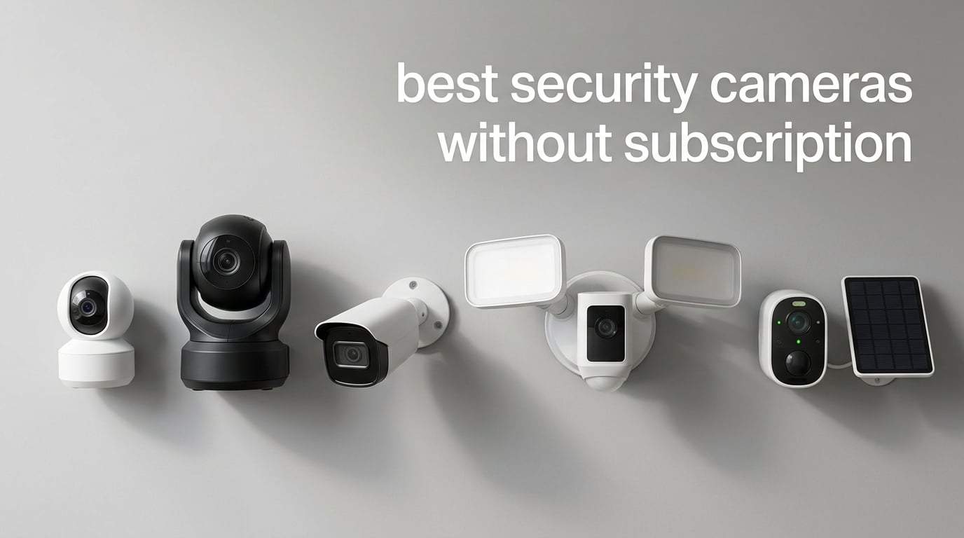 best security cameras without subscription