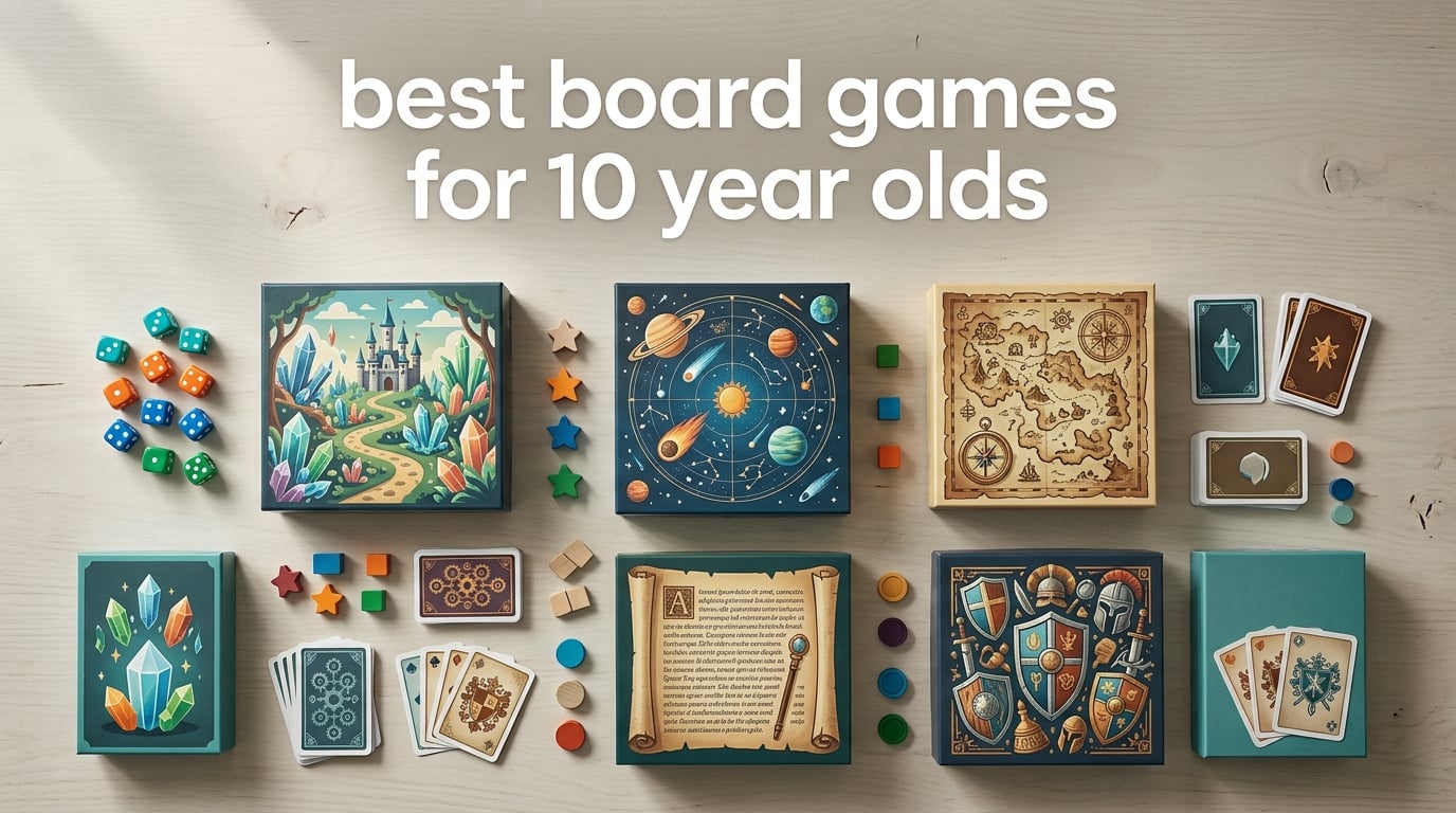 best board games for 10 year olds