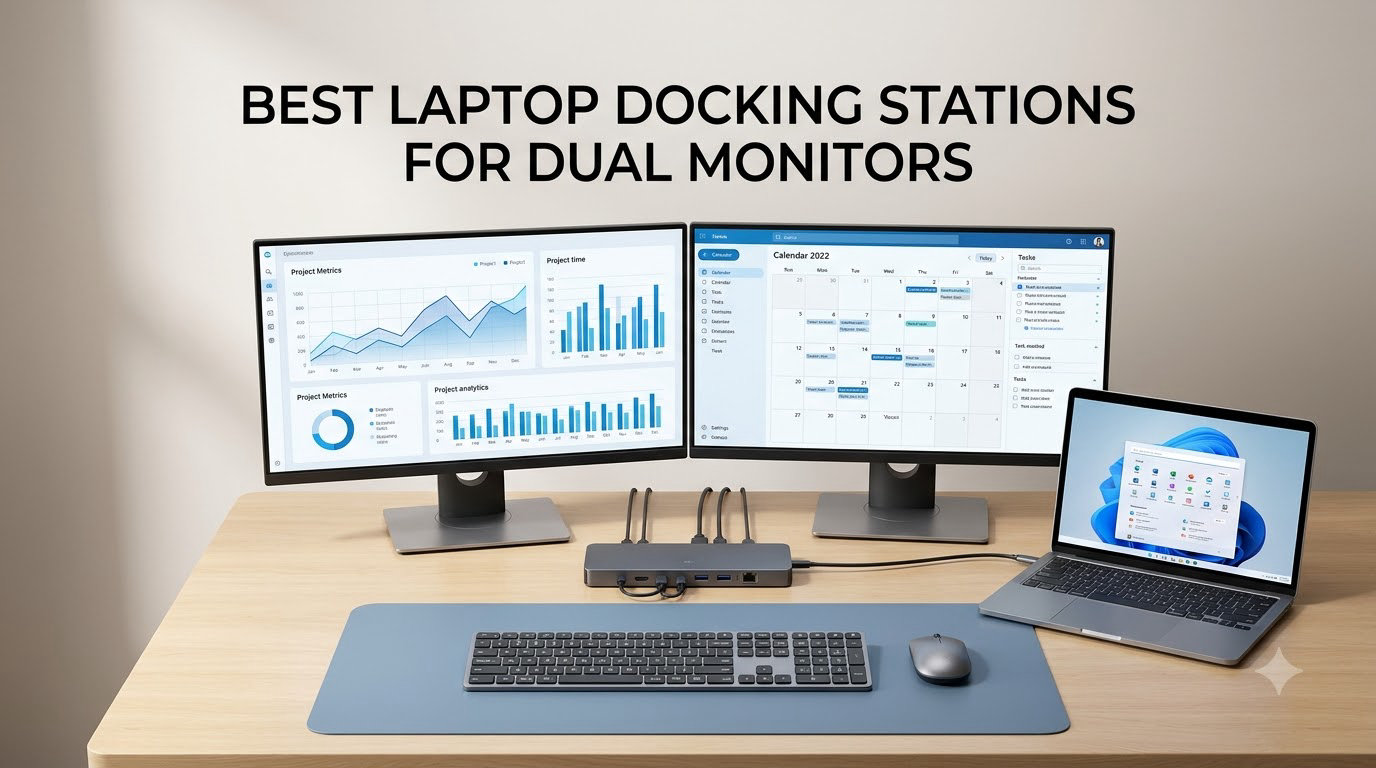 best laptop docking stations for dual monitors