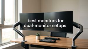 best monitors for dual-monitor setups