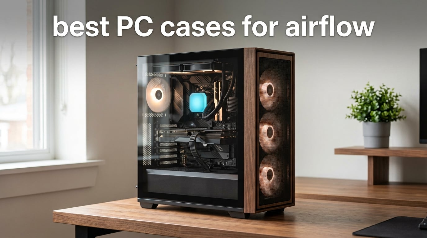 best PC cases for airflow