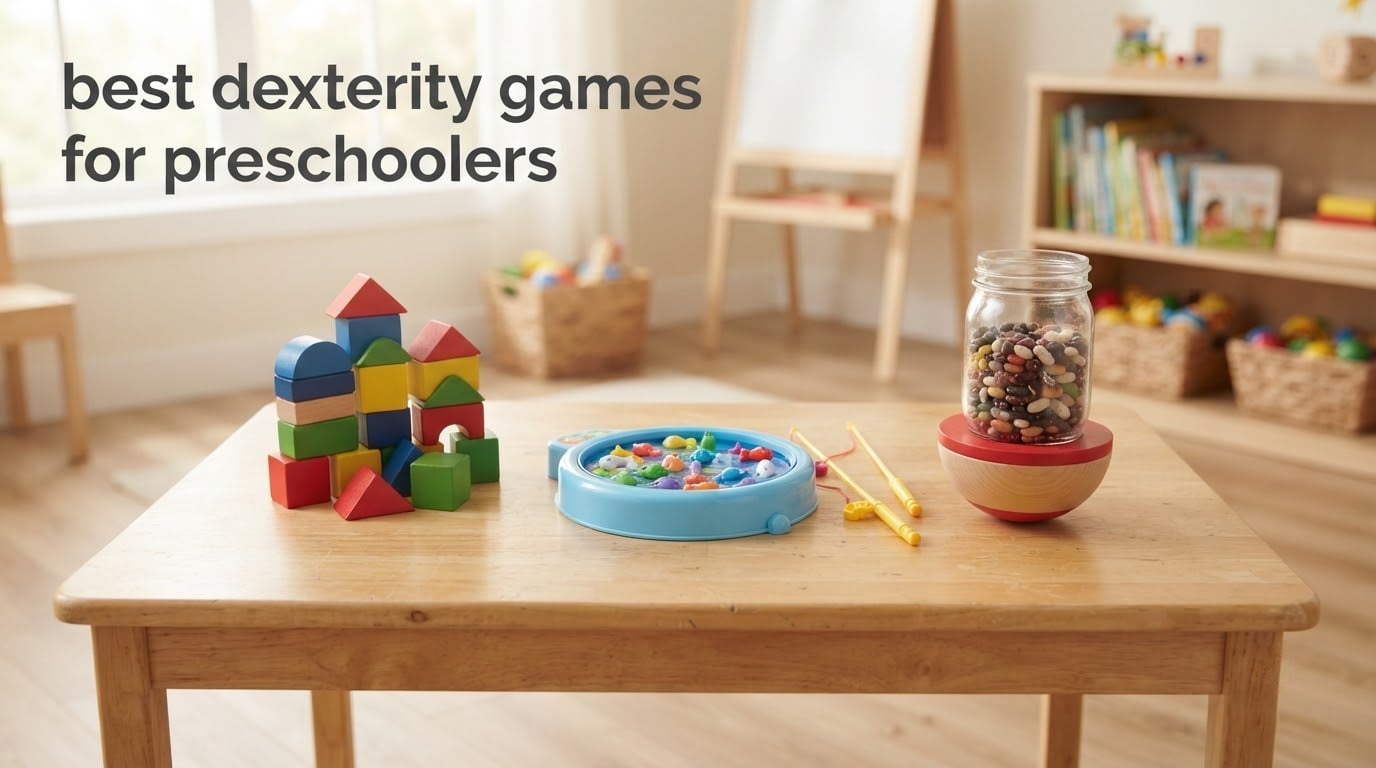 best dexterity games for preschoolers