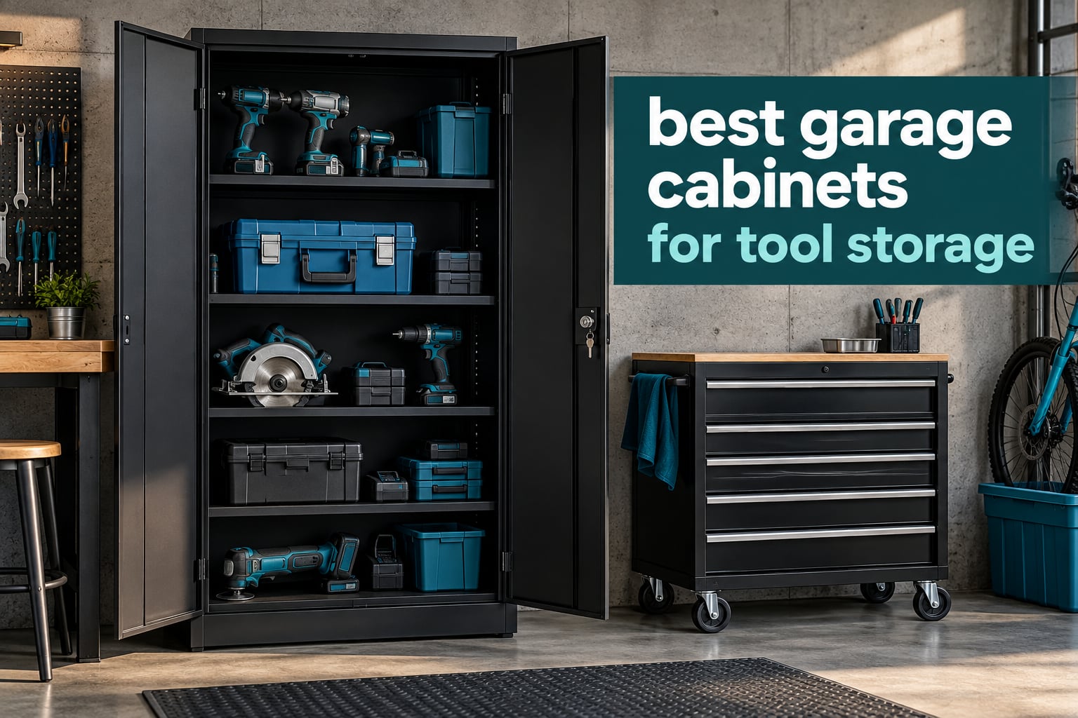best garage cabinets for tool storage