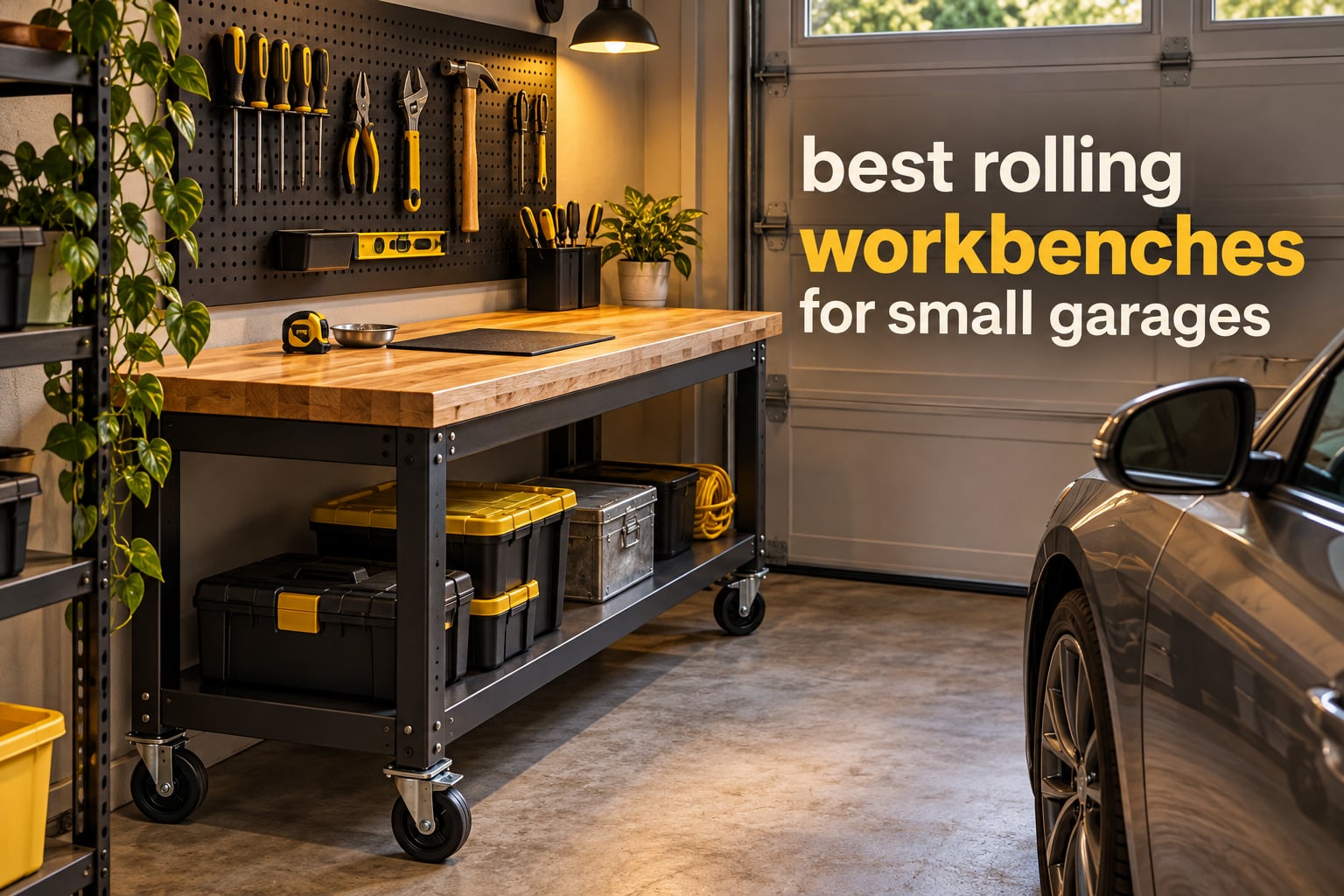 best rolling workbenches for small garages