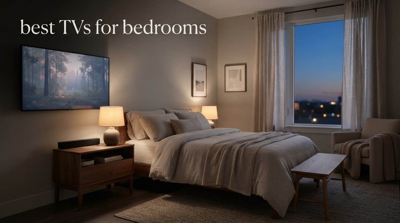 best TVs for bedrooms