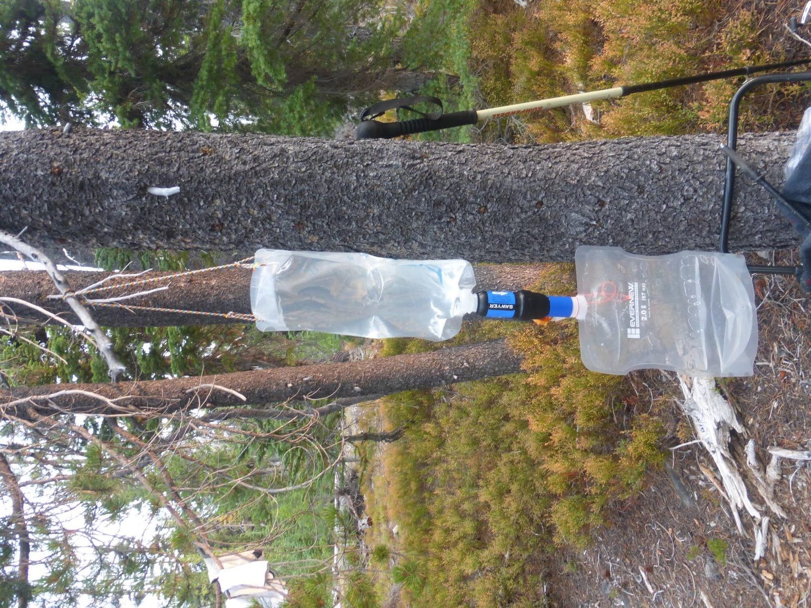 Sawyer Products SP129 Squeeze Water Filtration System w/Two 32-Oz Squeeze Pouches, Straw, and Hydration Pack Adapter customer photo 1