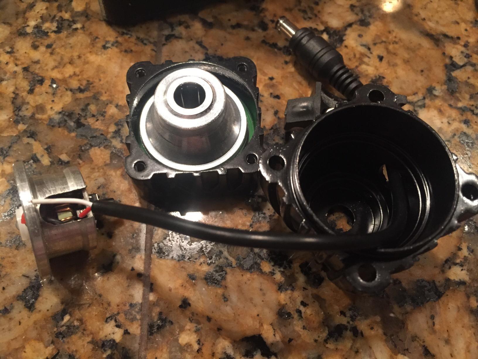 BRIGHT EYES Helios Fully Waterproof 1600 Lumen Rechargeable Mountain, Road Bike, MX Headlight, 6400mAh External Battery (Now 4+ Hours on Bright Beam) - Included: Free Diffuser Lens and Free Taillight customer photo 2