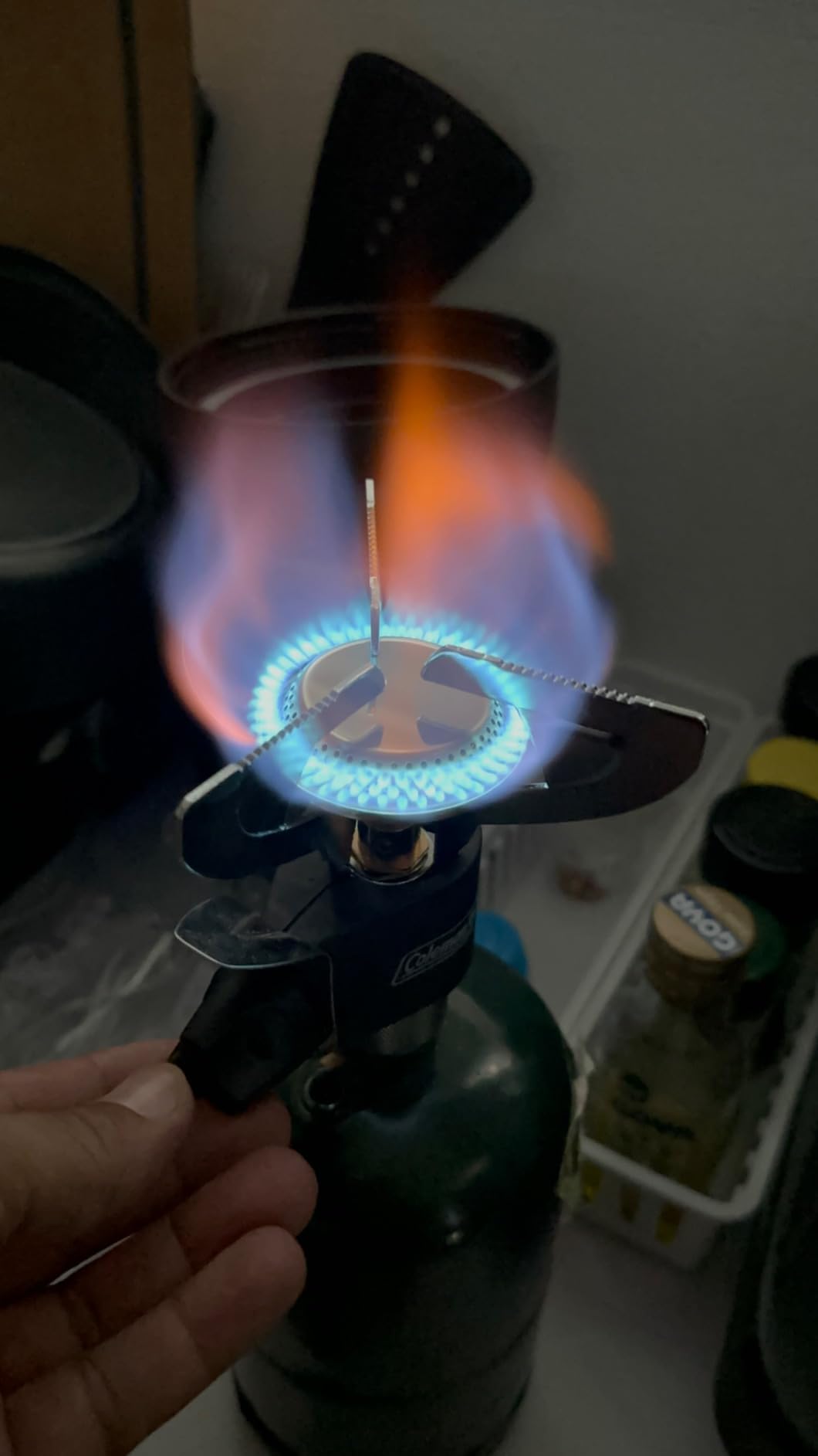 Coleman Classic 1-Burner Backpacking Stove, Portable Lightweight Camp Stove with Adjustable Burner & Pressure Control, 10,000 BTUs of Power for Camping, Backpacking, Tailgating, & More customer photo 1