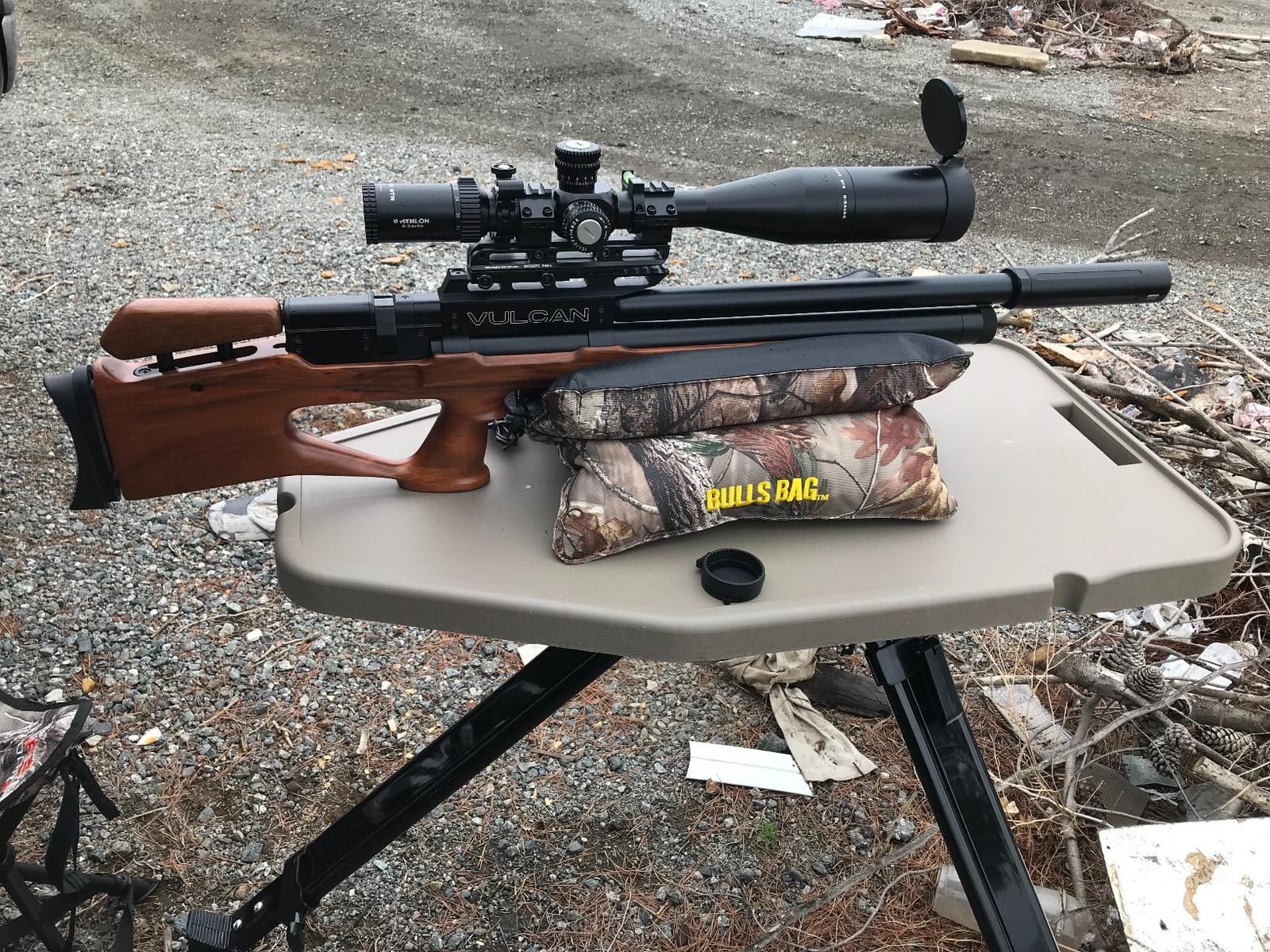 MTM HLST High-Low Shooting Table, USA Made, Dark Earth customer photo 1
