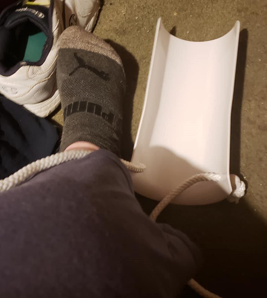 Vive Sock Aid - Easy On & Off Stocking Slider for Seniors & Limited Mobility customer photo 1