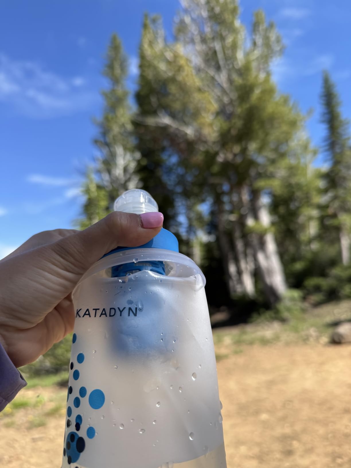 Katadyn BeFree 1L Lightweight Collapsible Water Filter Bottle for Outdoors customer photo 1
